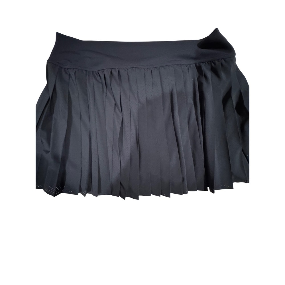 OFFLINE by Aerie Navy Blue Pleated Tennis Skirt Skort XXL Perforated Athleisure